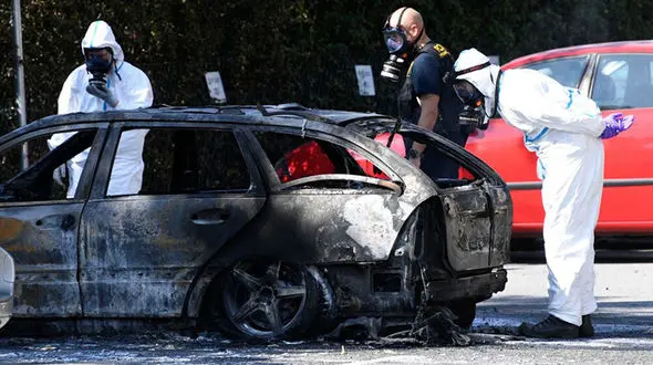 ترور خانم دکتر ایرانی در سوئد! / شوهر این زن عضو باندی مخوف است! + عکس  از صحنه