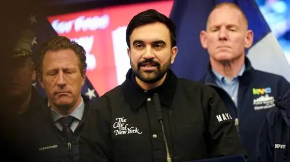 حادثه امنیتی خطرناک مقابل منزل مسکونی شهردار مسلمان نیویورک