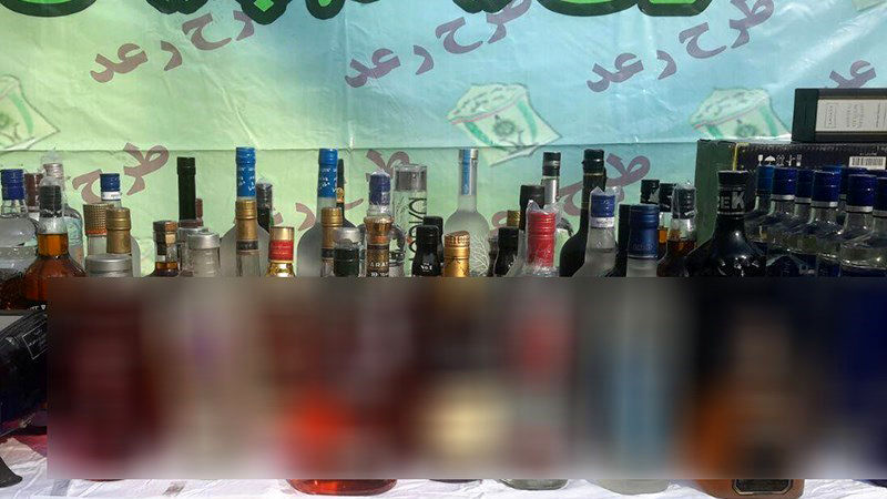 کشف ۱۰۰۰ لیتر مشروب‌الکلی و ۲ تخته فرش ۲۰۰ میلیونی در شمال تهران