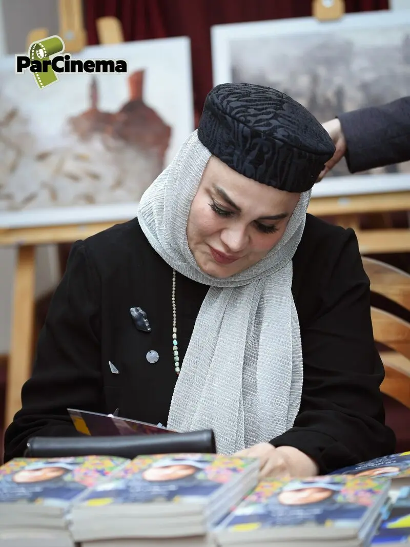 استایل بازیگران در مراسم رونمایی کتاب نرگس آبیار