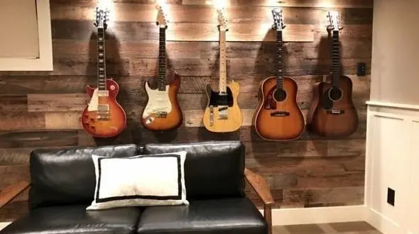  تزیین دکوراسیون با گیتار+عکس
