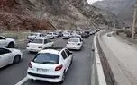 جاده چالوس دوباره بسته شد / ترافیک فوق سنگین در جاده هراز و فیروزکوه