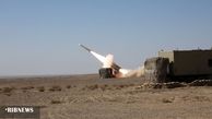 غرش موشک‌های بومی مرصاد ۱۶ در آسمان اقتدار دفاعی ایران 