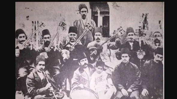 گنجینه‌ ای از تصاویر نوازندگان دوران قاجار