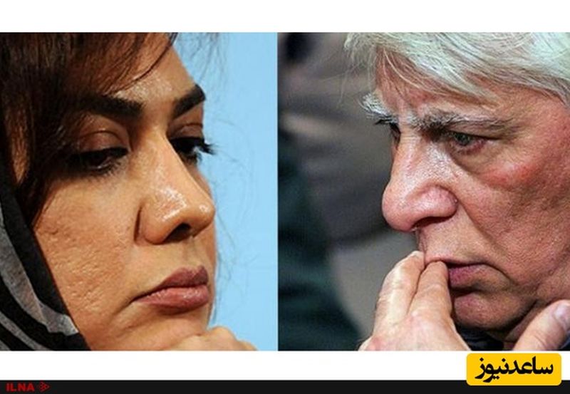 بهرام بیضایی و همسرش