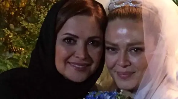 عکس ها / اولین رونمایی بهاره رهنما از دومین جشن عروسی اش / با حضور بازیگران از مارال فرجاد تا کمند امیرسلیمانی از سروش صحت تا تا پروین قائم مقامی ... / چیدمان مجلل  از ماشین عروس بی ام و و  کیک 3 طبقه ....