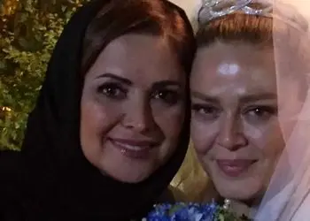 عکس ها / اولین رونمایی بهاره رهنما از دومین جشن عروسی اش / با حضور بازیگران از مارال فرجاد تا کمند امیرسلیمانی از سروش صحت تا تا پروین قائم مقامی ... / چیدمان مجلل  از ماشین عروس بی ام و و  کیک 3 طبقه ....