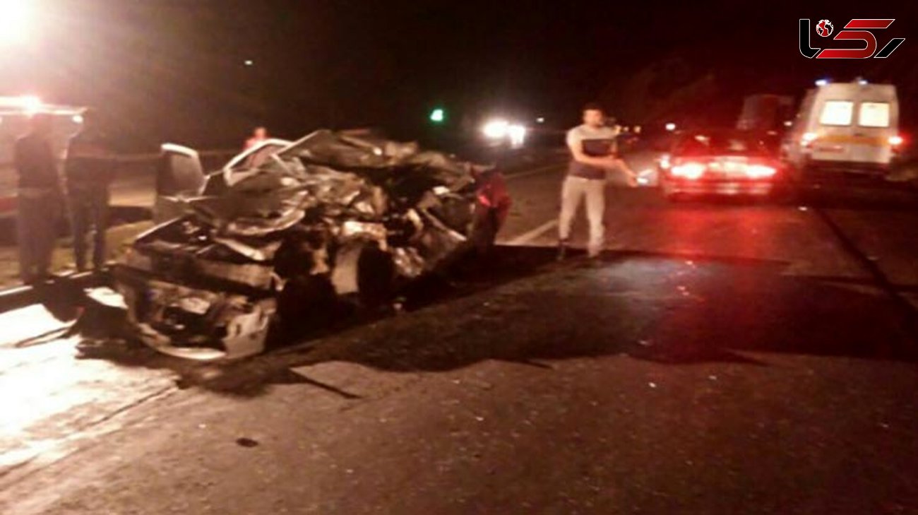 3 کشته و زخمی در تصادف جاده سوادکوه + تصاویر