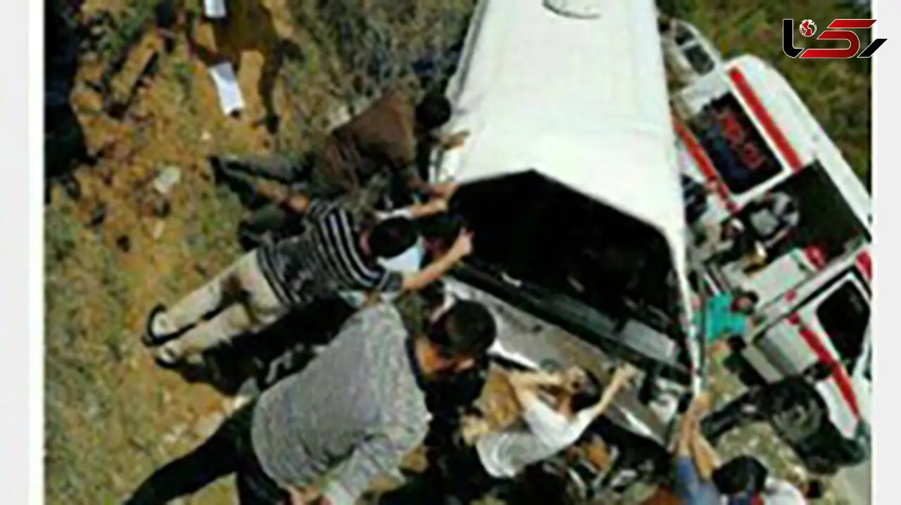 مشکل فنی عامل واژگونی مینی بوس دانشجویان اعلام شد