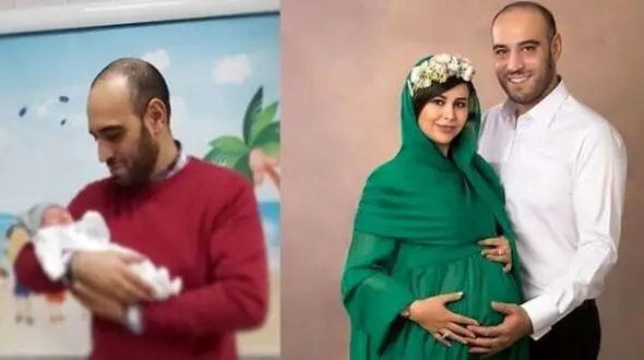 فیلم آواز باشکوه و فوق احساسی امیریل ارجمند بازیگر سریال ناریا برای نوزادش/ آلبوم عکس های نوه یک روزه و شیرین داریوش ارجمند !