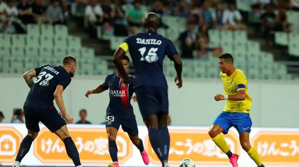 تساوی رونالدو و یارانش مقابل پاری سن ژرمن/ تیم عربستانی همه را شگفت زده کرد!