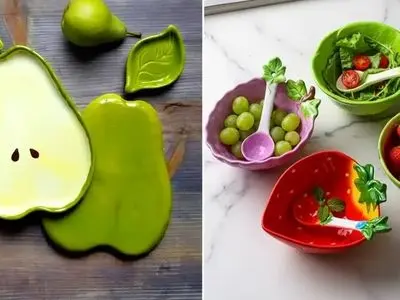 انتخاب ظروف سرو با طرح میوه جات؛ 15 مدل برای شاداب سازی میز غذا