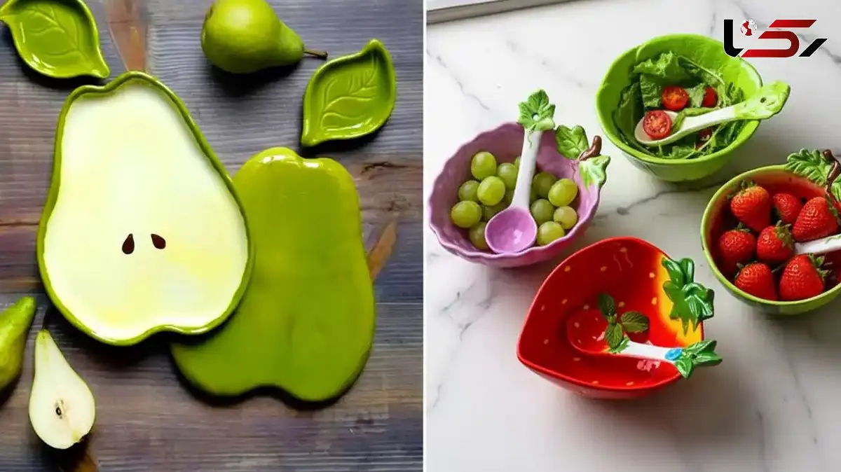 انتخاب ظروف سرو با طرح میوه جات؛ 15 مدل برای شاداب سازی میز غذا