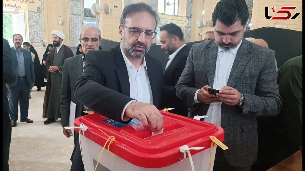 مشارکت رئیس کل دادگستری استان البرز در دومین مرحله انتخابات ریاست جمهوری چهاردهم