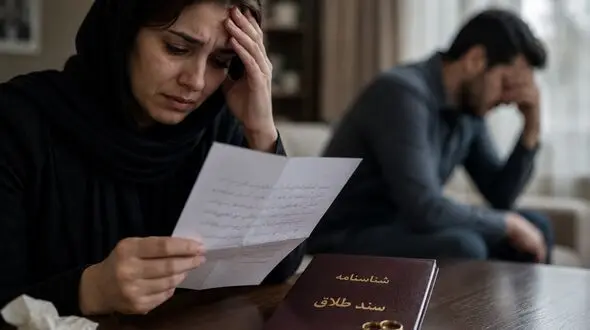 زهره : نامه تلخ همسرم بعد از طلاق؛ «اگر راستگو بودی، می بخشیدمت» / رازی که همسرم روی چند کاغذ دید