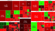 سقوط 20 هزار واحدی بورس امروز + جدول نمادها