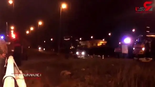 ۱۰ کشته و ۳۴ مجروح در حادثه تصادف اتوبوس در مالزی+فیلم