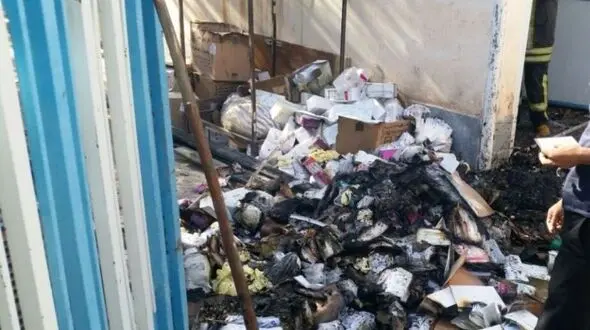 انبار داروی بیمارستان امداد سبزوار در آتش سوخت