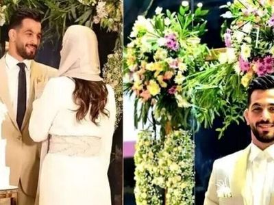 فیلم اولین رونمایی از مراسم باشکوه ازدواج حسن یزدانی با تیپ جذاب عروس و داماد / بعد عروسی متین ستوده و کامران تفتی منتشر شد
