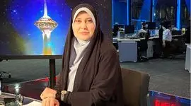 عکس دختر چشم رنگی خانم مجری خبر صدا و سیما زهرا سادات خلیلی / خوشرنگ ترین چشم دخترانه را ببینید