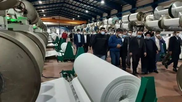 بهره‌برداری از پروژه‌های شهرک صنعتی کاویان شهرستان فریمان