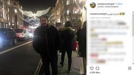 بازیگر پشت کنکوری‎ها در خیابان‎های لندن