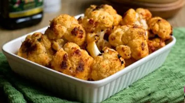  گل کلم سوخاری با عطر سیر