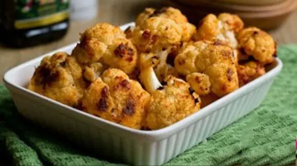  گل کلم سوخاری با عطر سیر