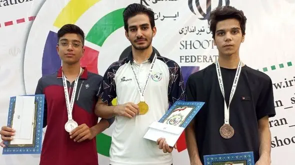 مرحله چهارم مسابقات تپانچه مردان| فروغی اول شد، جوهری‌خو دوم/ قهرمانی تمدن در رده نوجوانان و جوانان