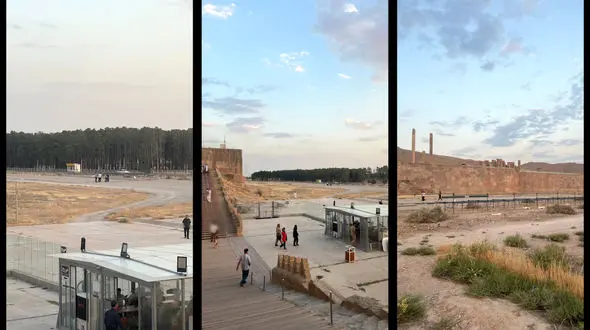  برگزاری کنسرت علی رضا قربانی در تخت جمشید با 17 سانتیمتر فرونشست / خطرآفرین است یا خیر؟