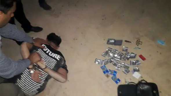 پاکسازی پارک 17هکتاری آبادان از وجود اراذل اوباش ومواد فروشان + فیلم