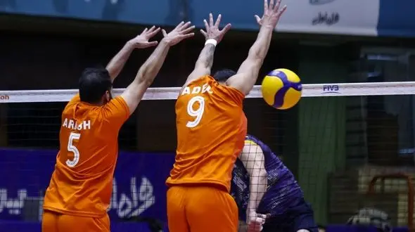 نتایج کامل هفته دهم لیگ برتر مردان/ هورسان تنها رقیب لبنیات برای قهرمانی نیم فصل