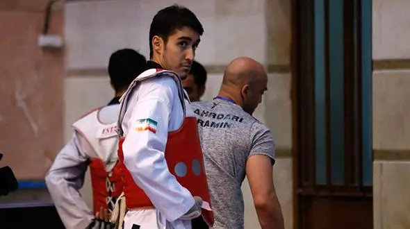 ملی پوش تکواندوی ایران به تیم ملی صربستان پیوست / بعد ازدواج با دختر صربی رخ داد + عکس