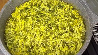 طرز تهیه سبزی پلو کته خوشرنگ + فیلم