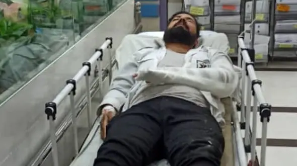 مجروحیت شدید تکنسین اورژانس حین مأموریت امداد رسانی در اصفهان + عکس