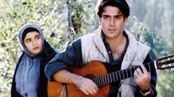 فیلم آواز باشکوه نوشین حسین خانی همبازی گلزار با آهنگ  حمید حامی ! /  دلم گرفته ای هم نفس ! + موزیک ویدئو