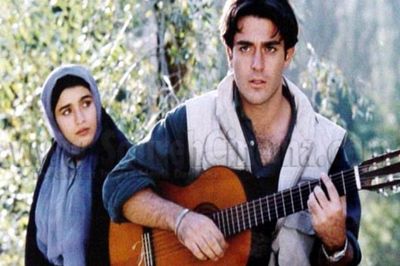 فیلم آواز باشکوه نوین حسین خانی همبازی گلزار با آهنگ  حمید حامی ! /  دلم گرفته ای هم نفس ! + موزیک ویدئو