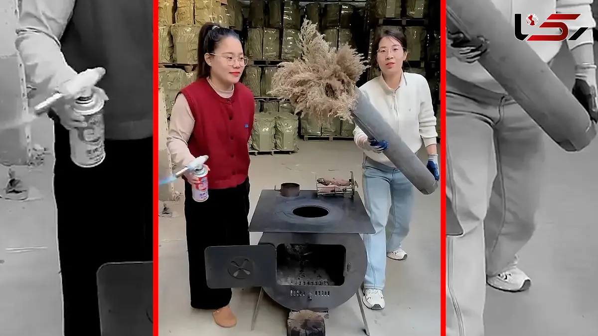 فیلم عملکرد اجاق هیزم و زغال