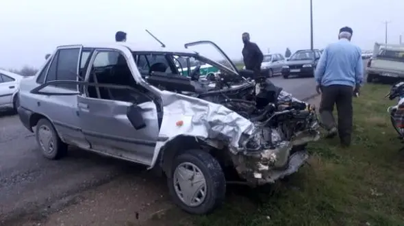 ۷ مصدوم در تصادف دلخراش جاده اهواز - شوش