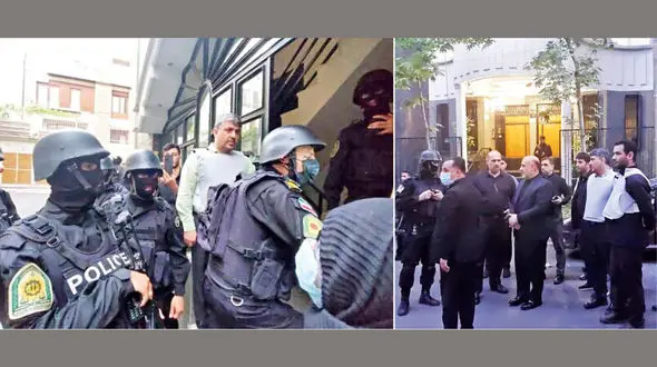 فیلم جزئیات لحظه به لحظه گروگانگیری آجودانیه تهران