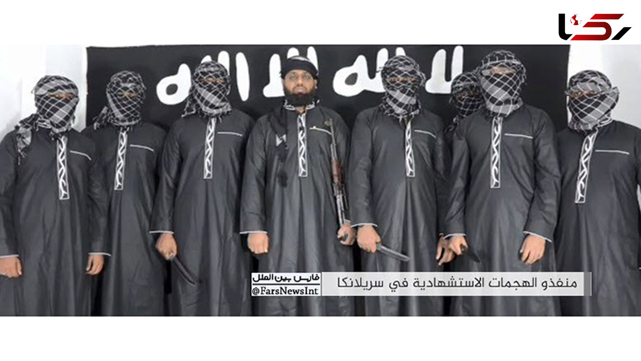 عکس عجیبی که داعش از عاملان قتل عام صدها سریلانکایی منتشر کرد+تصویر 7 داعشی شیطان

