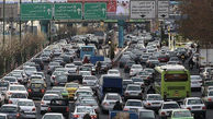 آخرین وضعیت ترافیکى در بزرگراه صدر و آزادگان