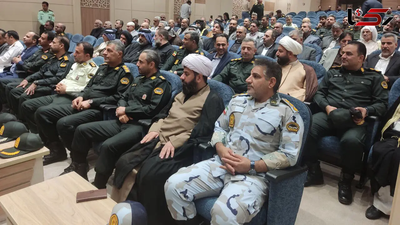 مراسم تودیع و معارفه فرمانده انتظامی آبادان برگزار شد + فیلم