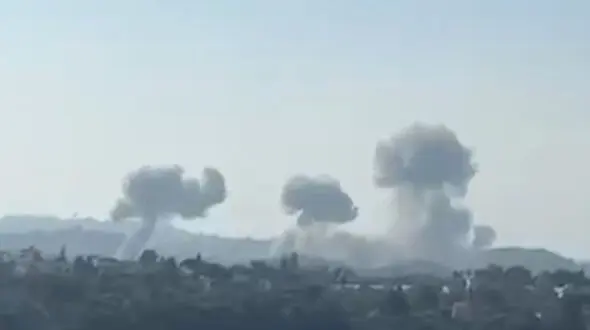 فیلم نقض آتش بس در منطقه تبنا و النمیریة