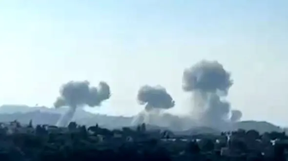 فیلم نقض آتش بس در منطقه تبنا و النمیریة