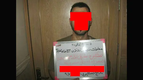 این مرد کثیف همیشه بی سیم به همراه داشت + عکس 