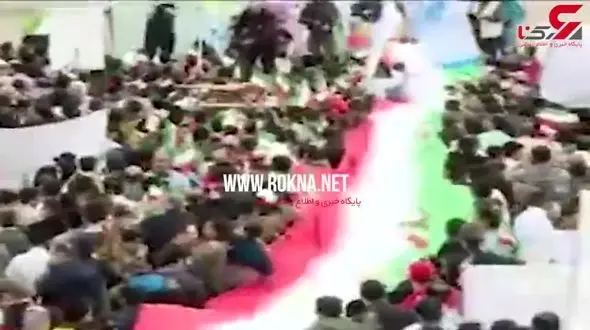 حضور پرشور مردم کیش، ارومیه، همدان و ساری در راهپیمایی ۲۲ بهمن + فیلم 