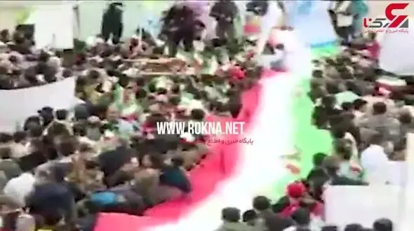 حضور پرشور مردم کیش، ارومیه، همدان و ساری در راهپیمایی ۲۲ بهمن + فیلم 