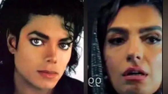 فیلم / شباهت حیرت انگیز الیکا عبدالرزاقی به مایکل جکسون در سریال اجل معلق .../ آهنگ مایکل رو هم میذاره عین اون میرقصه ریز ...