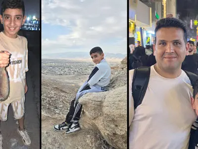 فیلم / از گوش ایلیا کوچولویم خون آمد، فهمیدم ترکش بمب پشت سرش خورده  / روایت پدر از آخرین لحظات زندگی ایلیا ۱۲ ساله‌ / 20 دقیقه به جنازه اش خیره ماندم + عکس